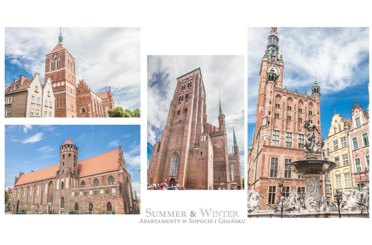 Family Luxury Nature Apartment, 1-6, 2 Sypialnie I Salon, 100M Bazylika Gdańsk Eksteriør billede